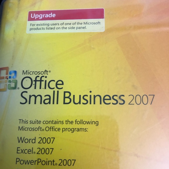 Microsoft Office Small Business suite Upgrade 2007 complete - Picture 4 of 8
